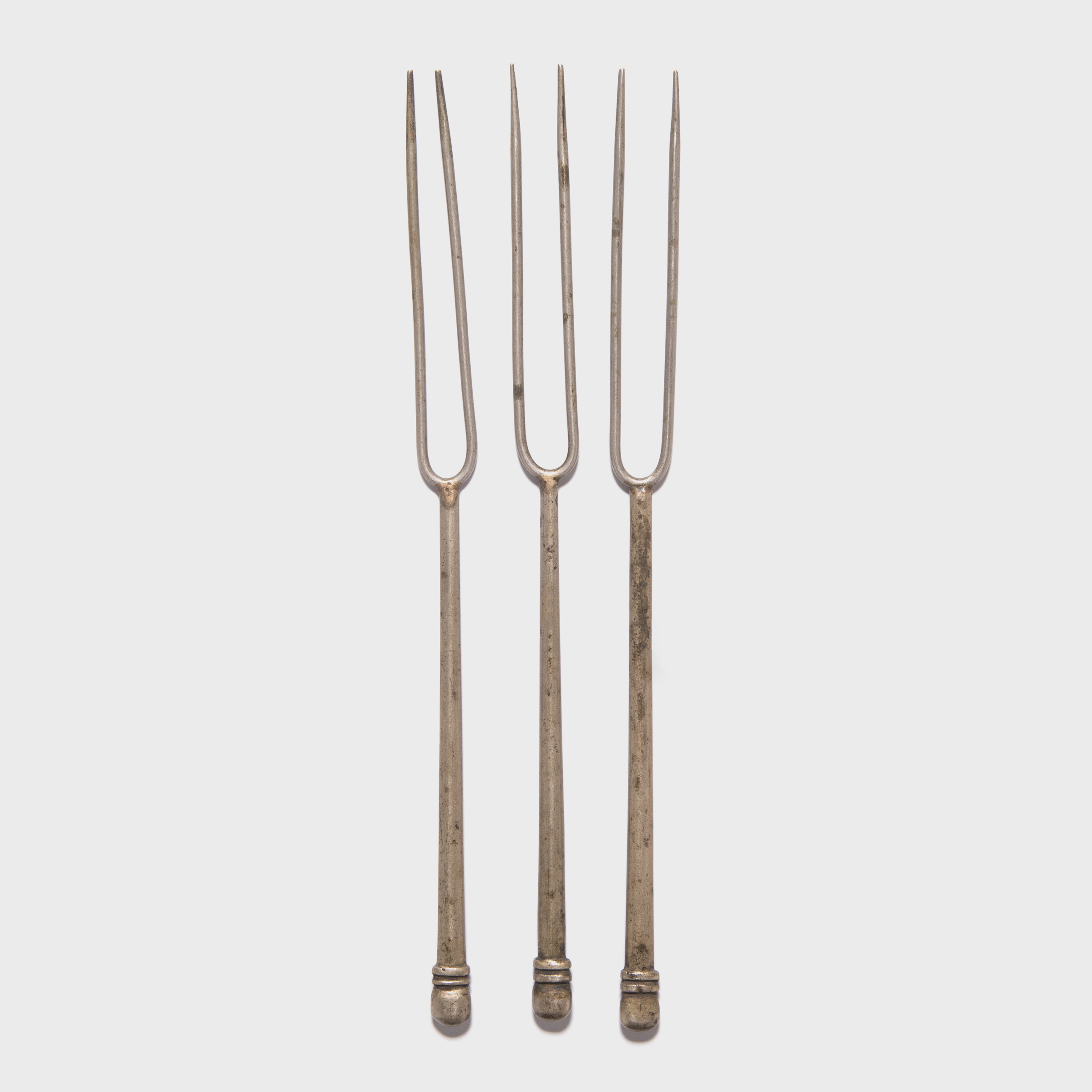 Set of Three White Brass Forks Browse or Buy at PAGODA RED