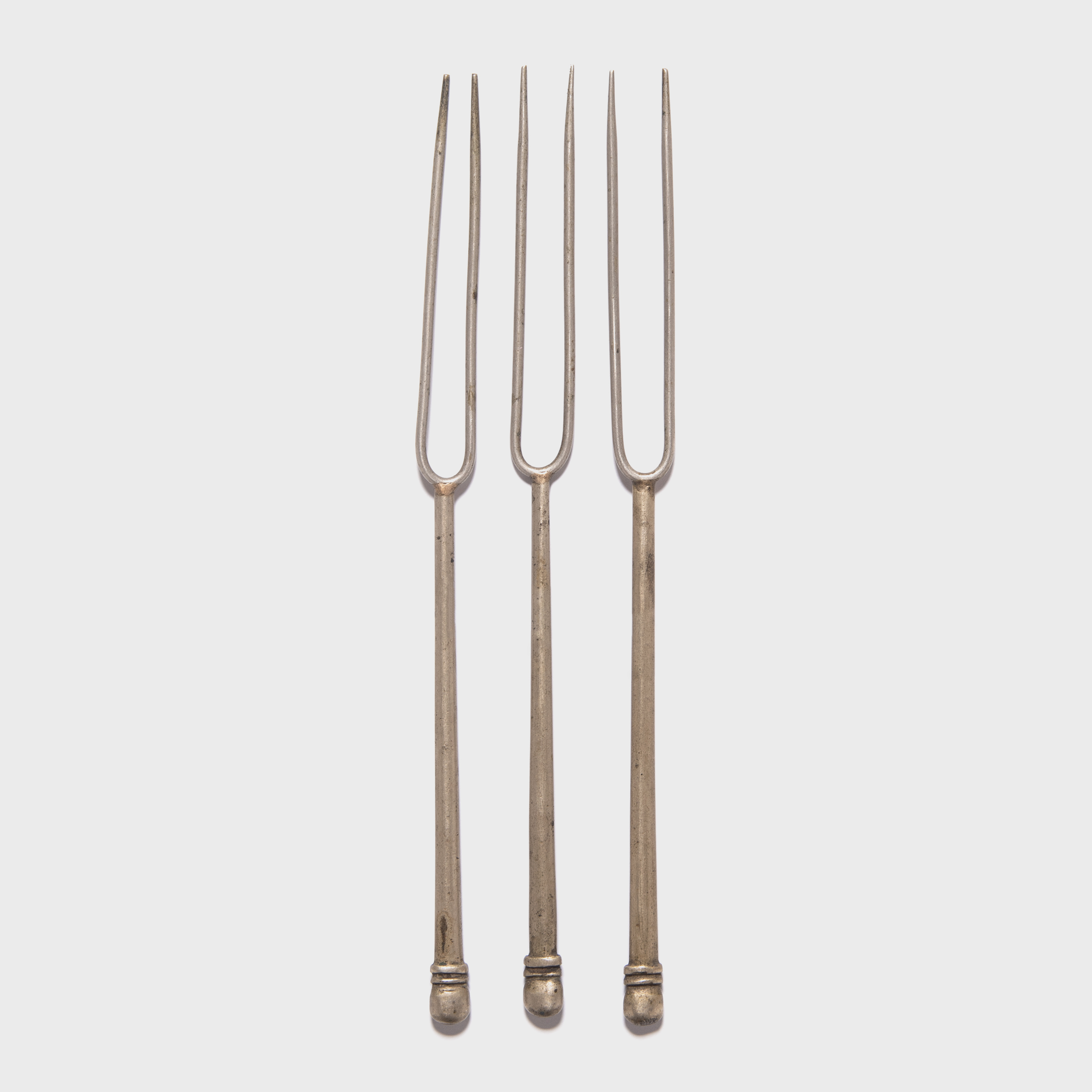 Set of Three White Brass Forks Browse or Buy at PAGODA RED