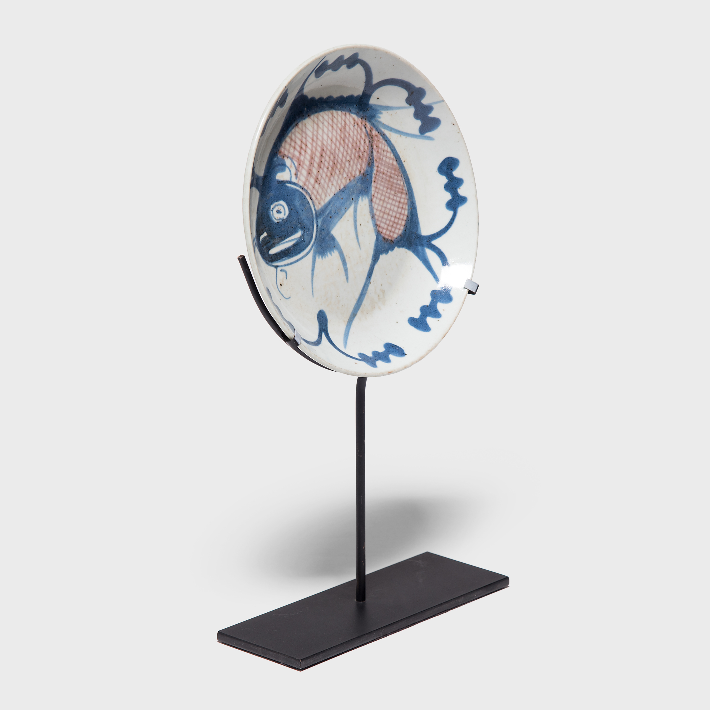 Blue and White Fish Plate Browse or Buy at PAGODA RED