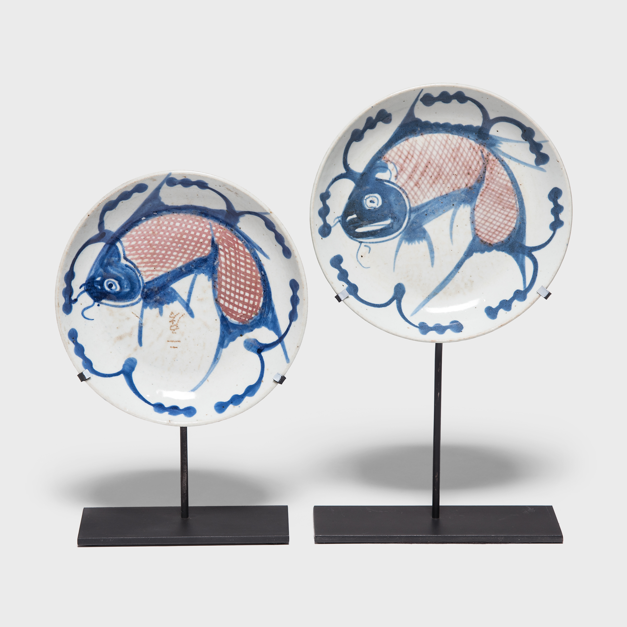 Blue and White Fish Plate Browse or Buy at PAGODA RED