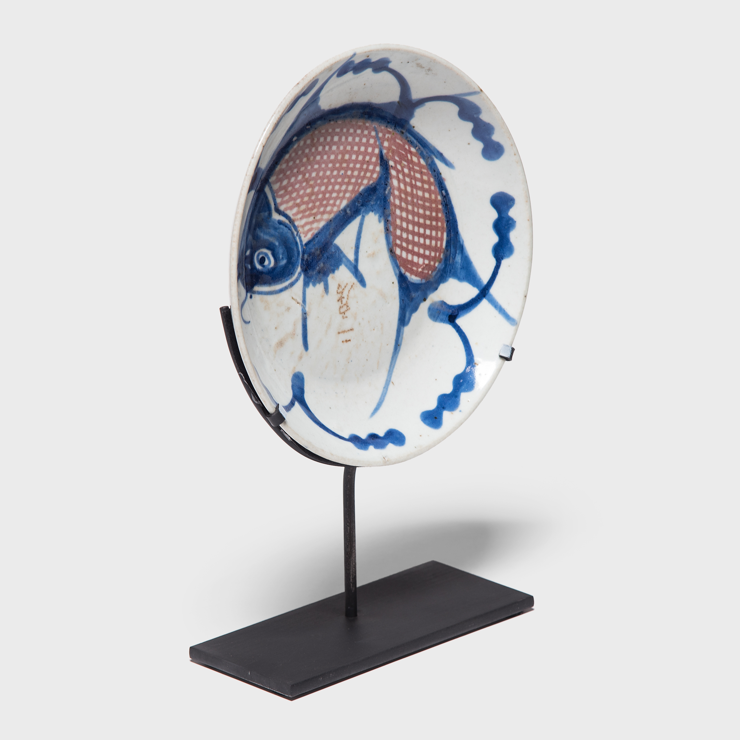 Blue and White Fish Plate Browse or Buy at PAGODA RED
