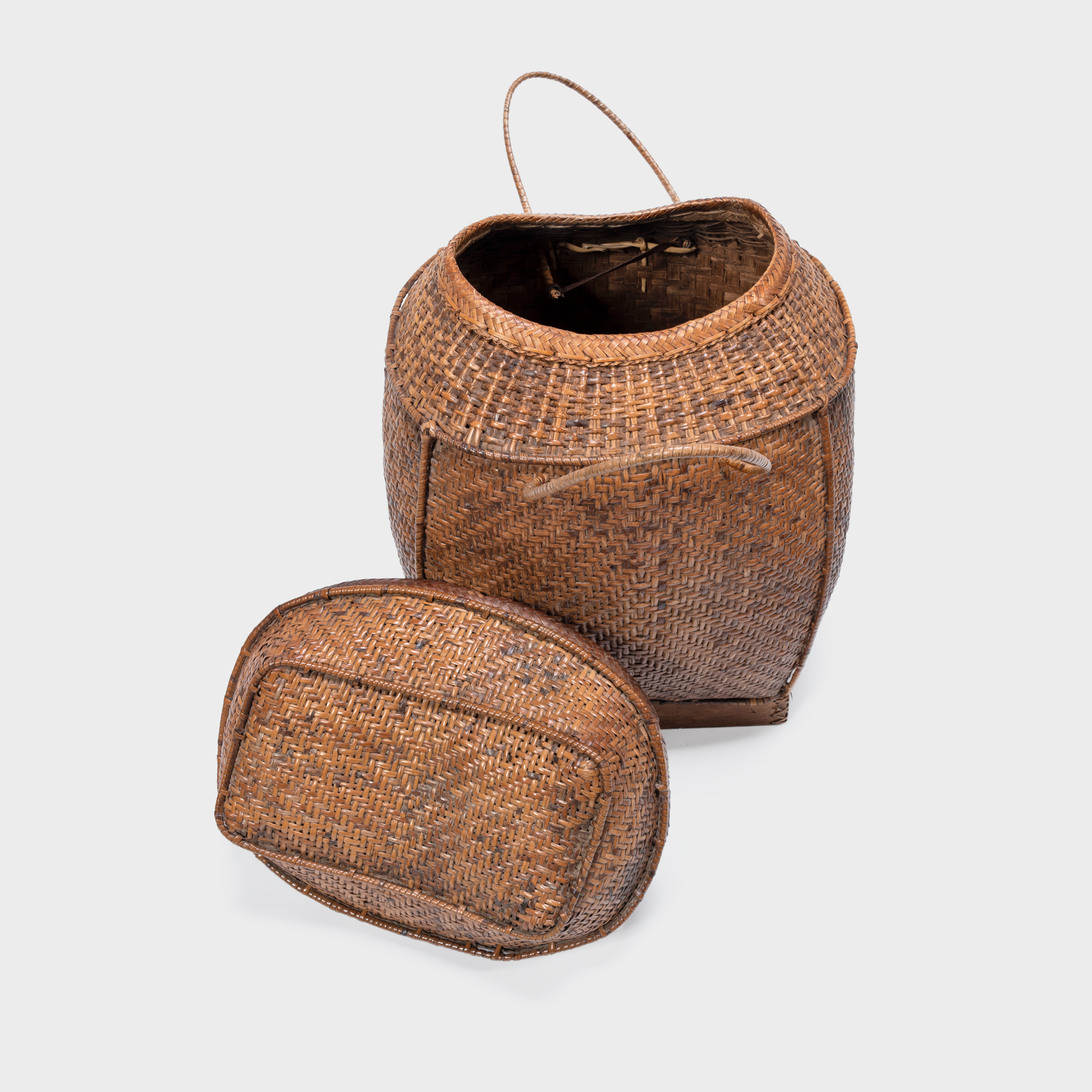 Filipino Rattan Pack Basket Browse or Buy at PAGODA RED