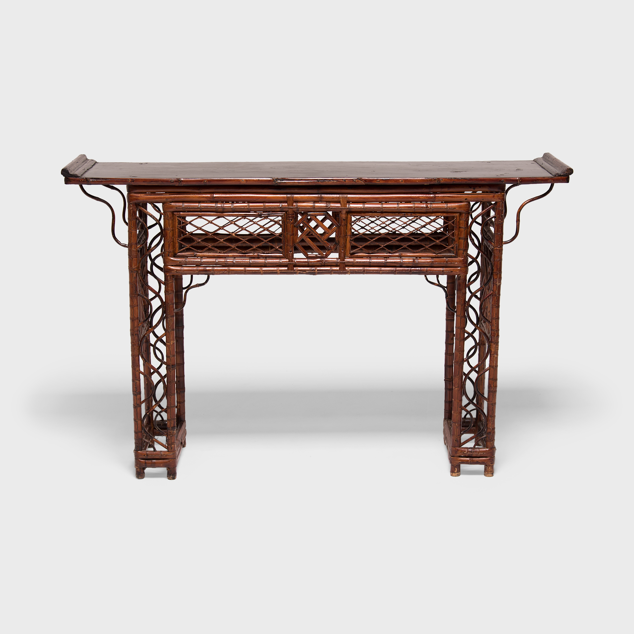 Bent Bamboo Altar Table Browse or Buy at PAGODA RED