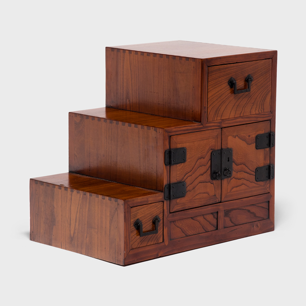 Japanese Step Tansu Browse or Buy at PAGODA RED